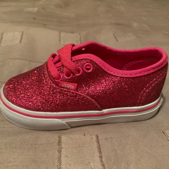 Sparkly pink Vans - Picture 3 of 3